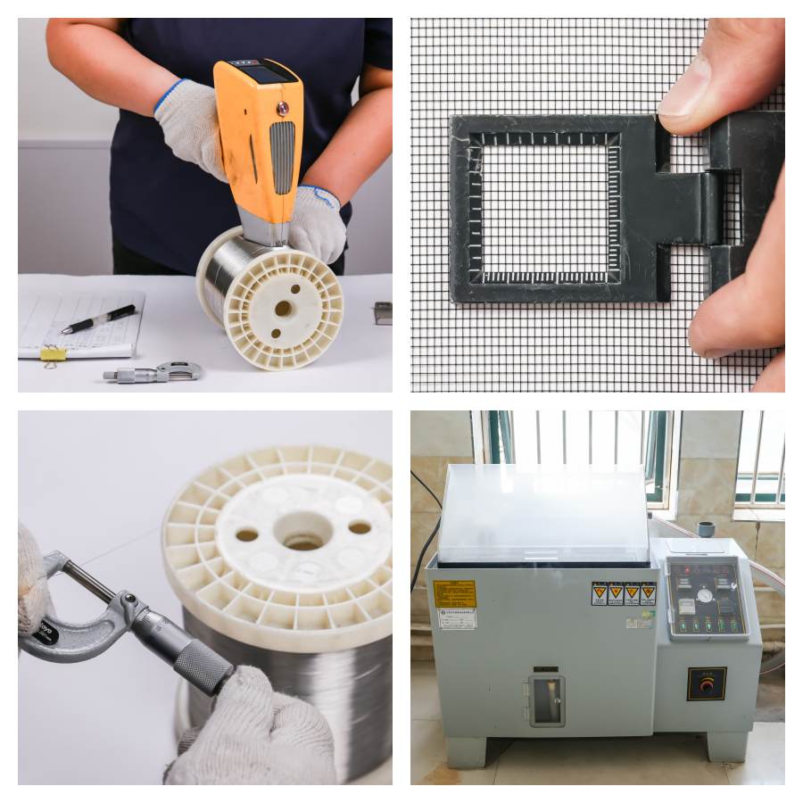 Test methods for epoxy coated wire mesh